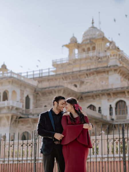 prewedding shoot at albert hall jaipur